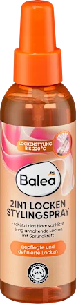 2-in-1 heat protectant spray for curls and styling, 150 ml