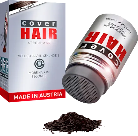 Hair Thickening Fibers, Black, 14 g