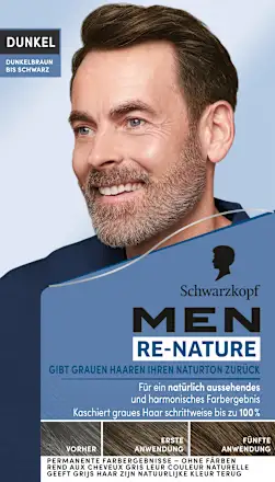 Men's Dark Hair Dye, 1 pc.