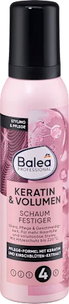 Keratin & Volume Foaming Hairspray, 150 ml