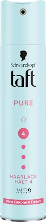 Pure hairspray, without silicones & perfume, 250 ml