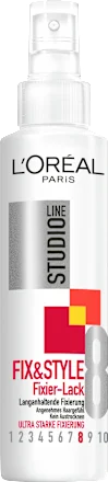 Hair lacquer Fix & Style Ultra-Strong, 150 ml