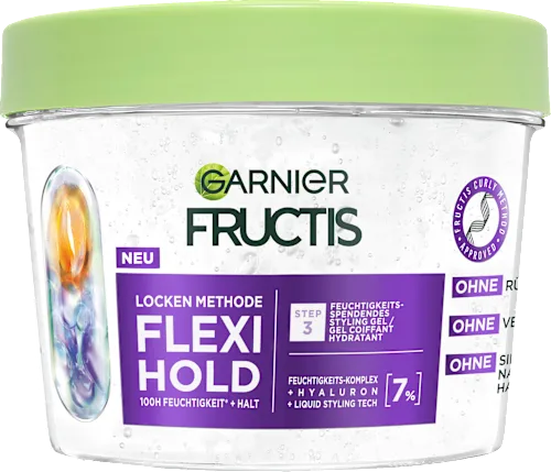 Hair gel for curls, Flexi Hold method, 370 ml