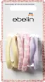 Hair ties yellow/lilac/floral pattern, 6 pcs - Image 2