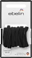 Soft hair ties, black, 12 pieces - Image 2