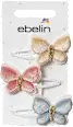 Butterfly hair clips, 3 pieces - Image 2