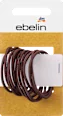 Thin brown hair ties, 12 pieces - Image 3