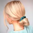 Scrunchie Quetzal Green, 1 pc - Image 7