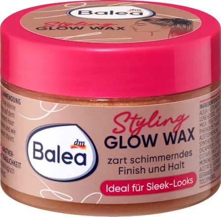 Glow Wax hair wax, 75 ml