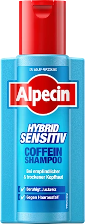 Hybrid sensitive shampoo with caffeine, 250 ml