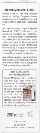 Hair tonic Medicinal Forte Intensive, 200 ml - Image 9