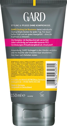 Hair gel for business, 150 ml - Image 2