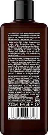 Caffeine Activator Shampoo, 200 ml - Image 2