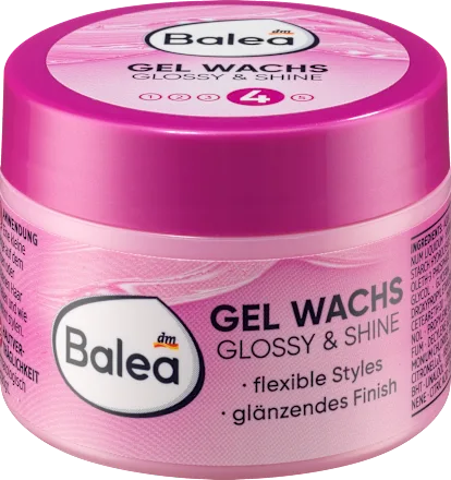 Glossy & Shine Hair Gel Shine Wax, 75 ml