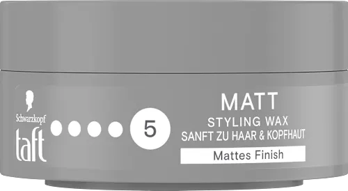 Hair gel MATT WAX Hold 5, 75 ml