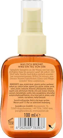 Hair perfume "you're my coco vanilla", 100 ml - Image 3