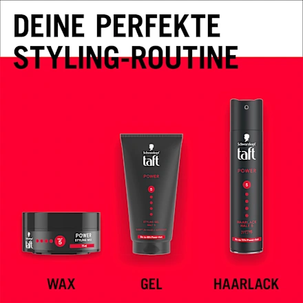 Hair gel POWER Styling Wax Hold 5, 75 ml - Image 6