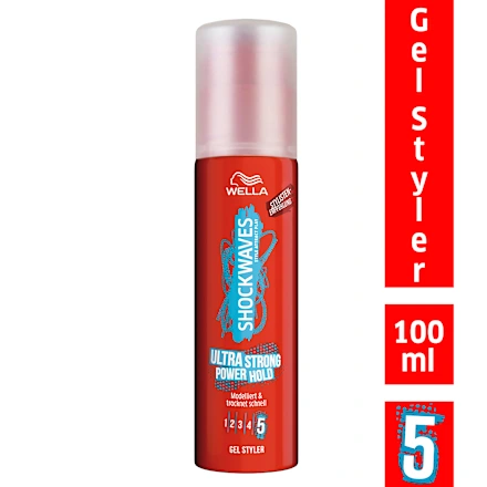 Ultra Strong Power Hold Hair Gel, 100 ml - Image 4