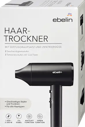 Hairdryer, hairdryer, 1 piece