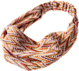 Hairband with ethnic pattern, brown, 1 pc. - Image 3
