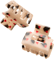 Hair clip hearts midi, 2 pcs - Image 3