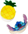 Hair clips inspired by Disney's Lilo & Stitch, 2 pieces - Image 3