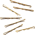 Short hair clips, gold-colored, 30 pieces - Image 4