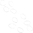 Mini hair ties in organza bags, transparent, 250 pieces - Image 3