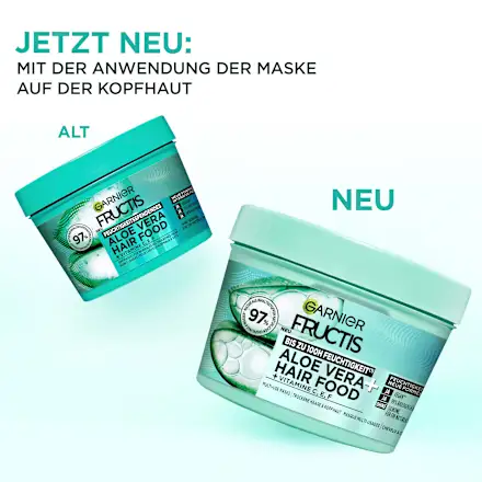 Aloe Vera Hair Food 3-in-1 hair mask for dry hair, 400 ml - Image 5