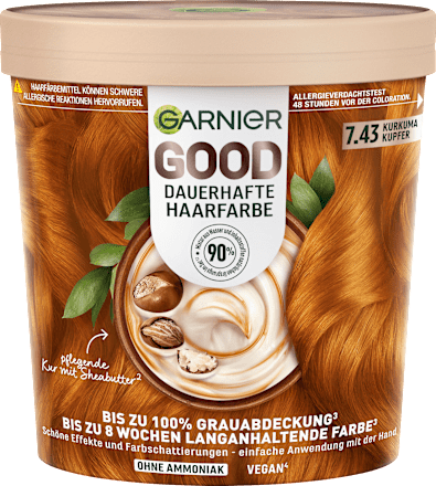 Hair color 7.43 Turmeric Copper, 1 pc.