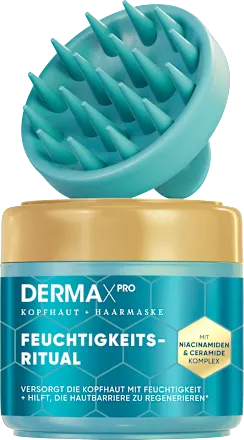DermaXPro Scalp Mask Moisturizing Ritual incl. Scalp Massager, 300 ml