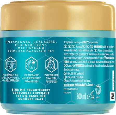 DermaXPro Scalp Mask Moisturizing Ritual incl. Scalp Massager, 300 ml - Image 5