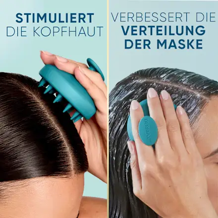 DermaXPro Scalp Mask Moisturizing Ritual incl. Scalp Massager, 300 ml - Image 6