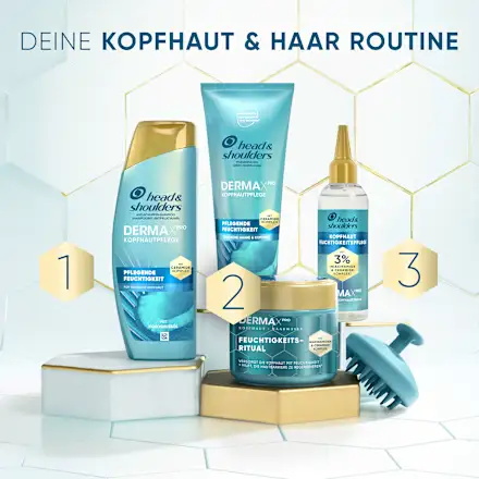 DermaXPro Scalp Mask Moisturizing Ritual incl. Scalp Massager, 300 ml - Image 7
