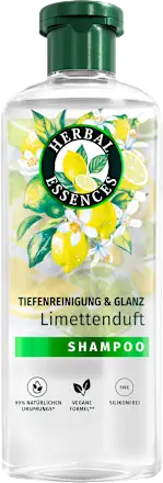 Lime scented shampoo, deep cleansing & shine, 350 ml
