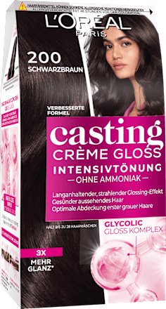 Intensive hair color 200 black-brown, 1 pc.