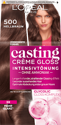 Intensive hair color 500 light brown, 1 pc.