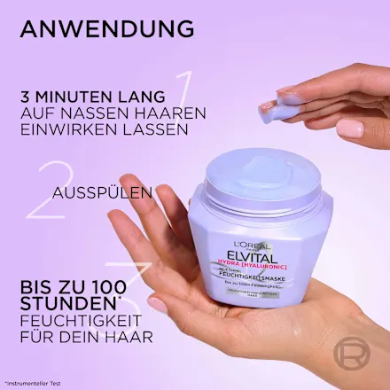 Hydra Hyaluronic hair mask, 300 ml - Image 3