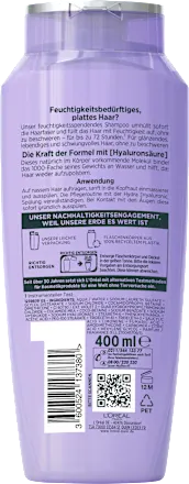 Hydra Hyaluronic Shampoo, moisture-replenishing, 400 ml - Image 2
