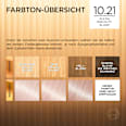 Hair color 10.21 Platinum Pearl Blonde, 1 pc. - Image 3