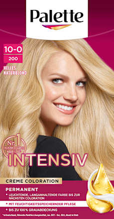 Hair color 10-0/200 Light natural blonde, 1 pc.