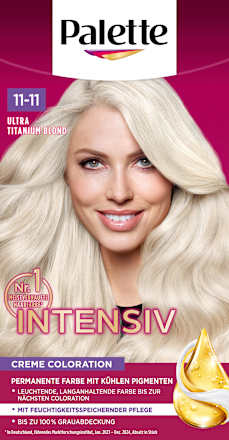 Hair color 11-11 Ultra Titanium Blonde, 1 pc.