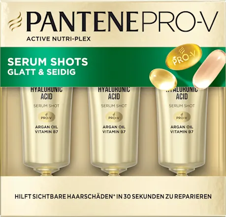 Hair Treatment Rescue Shots Smooth & Silky (3 x 15ml), 45ml
