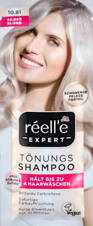 Tinting shampoo 10.81 Silver Blonde, 25 ml
