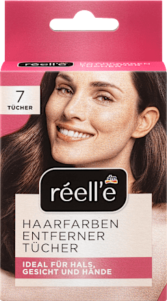 Hair color remover wipes, 7 pieces
