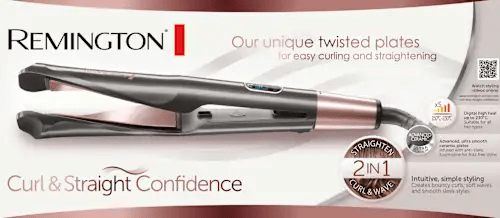 Hair straightener Curl & Straight Confidence S6606, 1 pc
