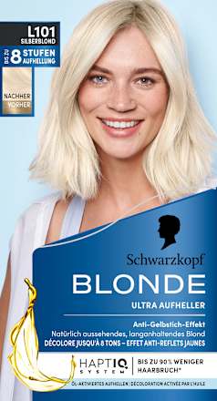 Hair Lightener Ultra L101 Silver Blonde, 1 pc