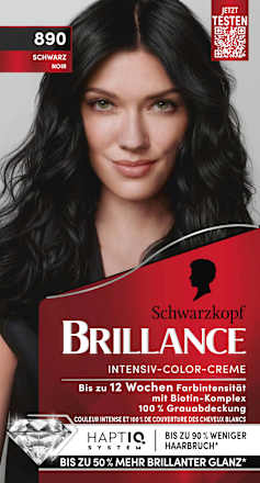 Hair color 890 Black, 1 pc.