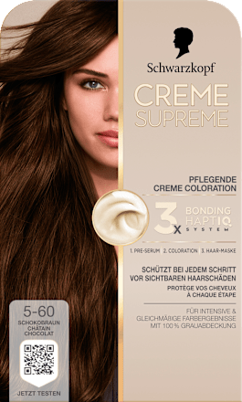Hair color 5-60 chocolate brown, 1 pc.