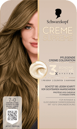 Hair color 7-0 Natural Dark Blonde, 1 pc.